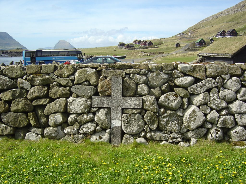 Kirkjubøur, Faroe Islands by Triang