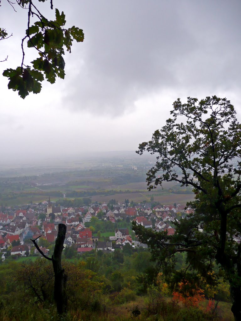 Grafenberg, Blick nach Kayh und Mönchberg by Qwesy