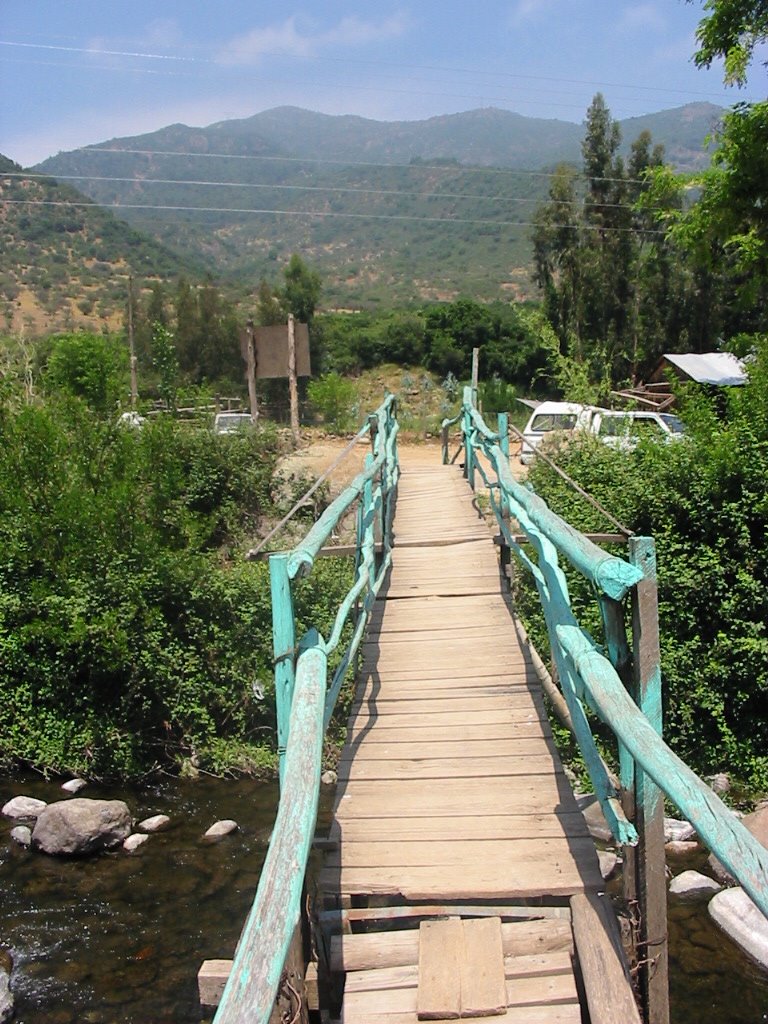 Puente colgante by Santos Fernández