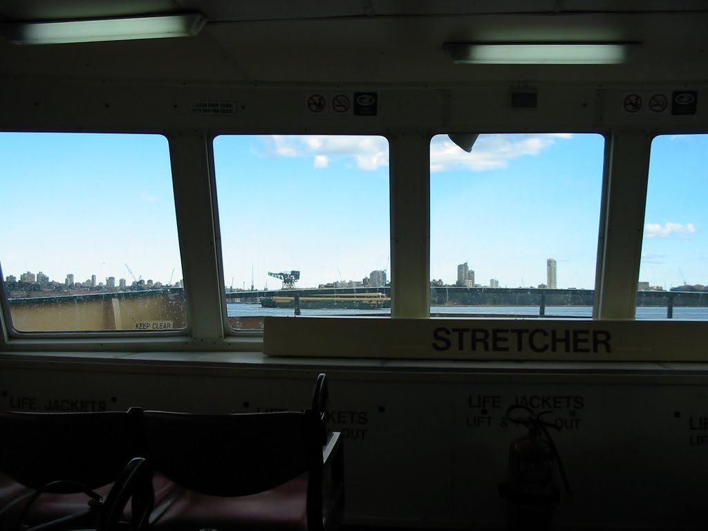 NSW Transport Sydney Ferries at Kirribilli ferry port. by LittleGray