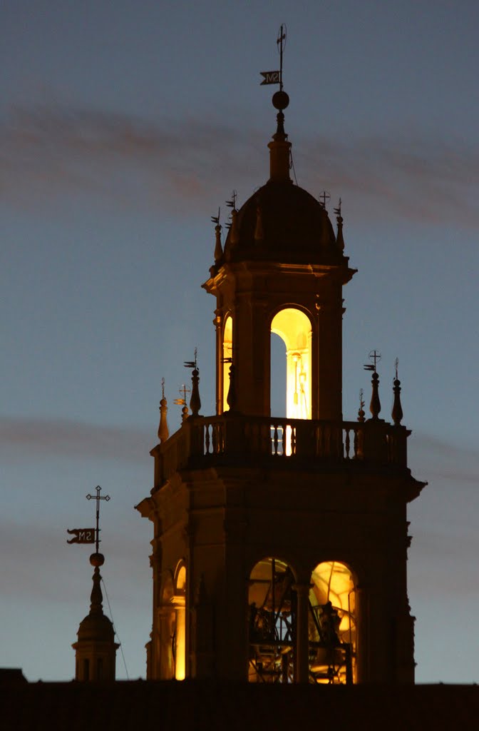 Busto Arsizio, chiesa di Santa Maria by night, Lombardia settembre 2010 by Marco Ferrari