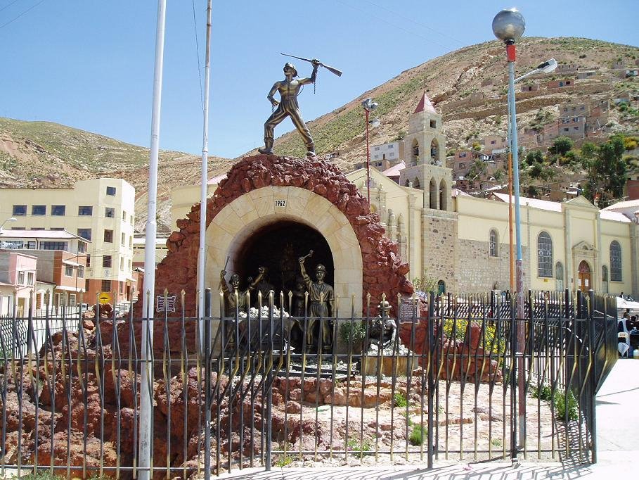 Monumento al minero by Bismarck Fernández Gutierrez