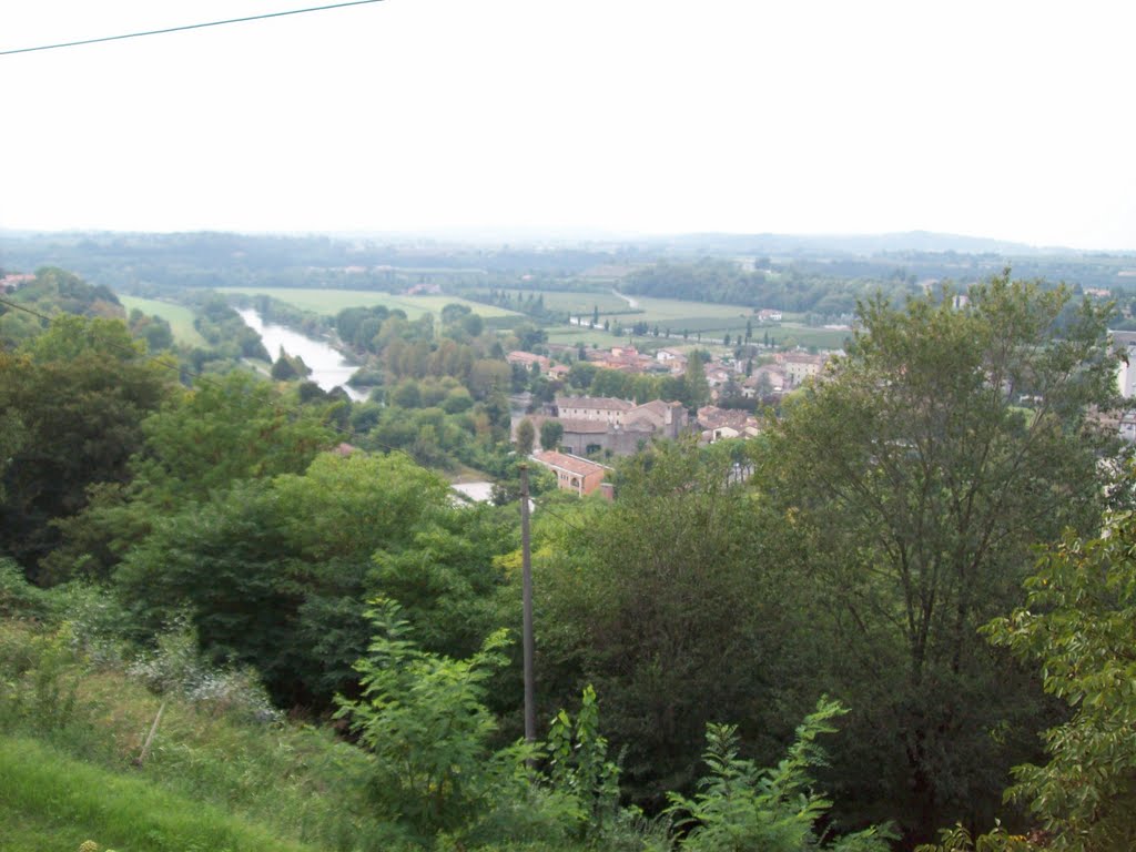 Borghetto visto dal castello di Valeggio sul Mincio(VR) by Alessandro1978