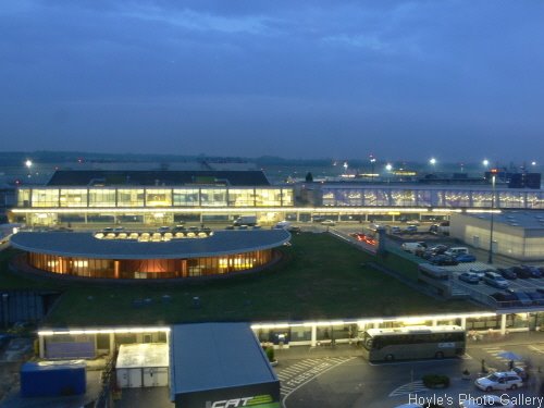 Vienna Airport, view from NH Hotel by Hoyle Kim