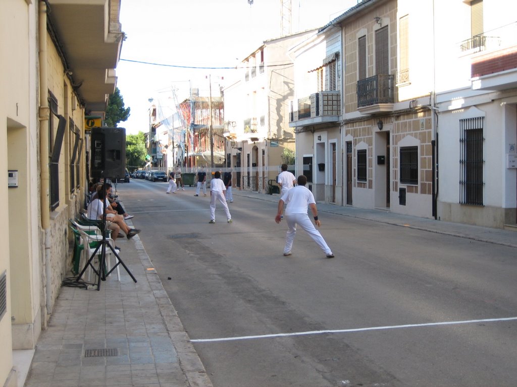 Pilota valenciana al carrer Fco.Carbonell by Xango