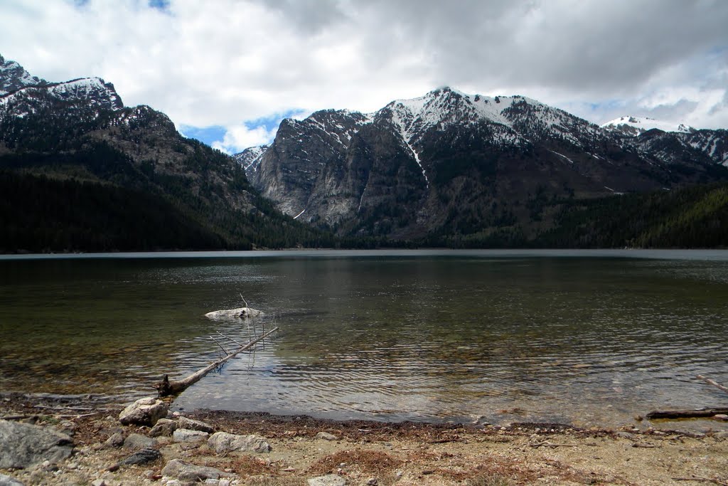 View of Phelps Lake, Death Canyon, and Static Peak by Jake Kleinknecht