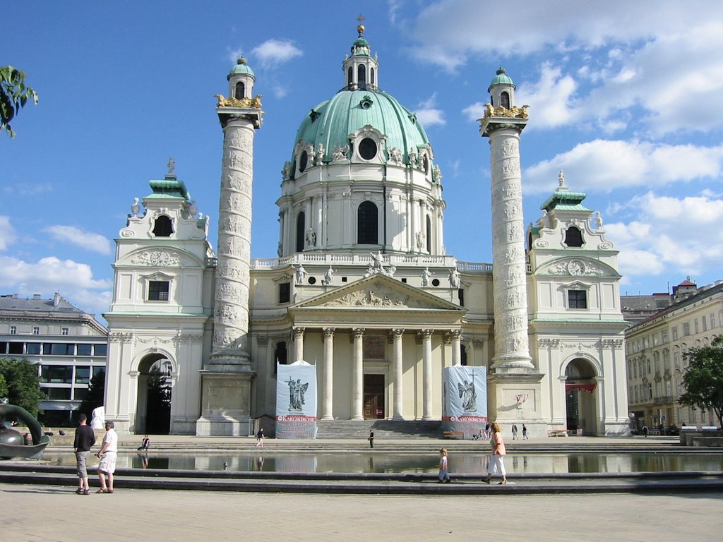 Karlskirche by Tonio Castells