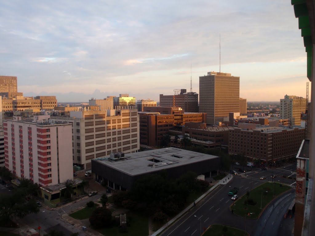 Buildings Downtown New Orleans by tonywells82