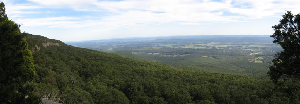 Southern view from Magazine Mountain by James Stillwagon