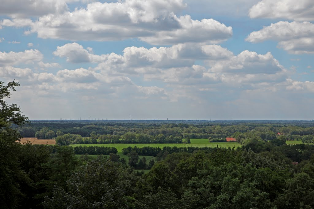 View from the village gildehaus, direction gronau, westfalen by heico halbach