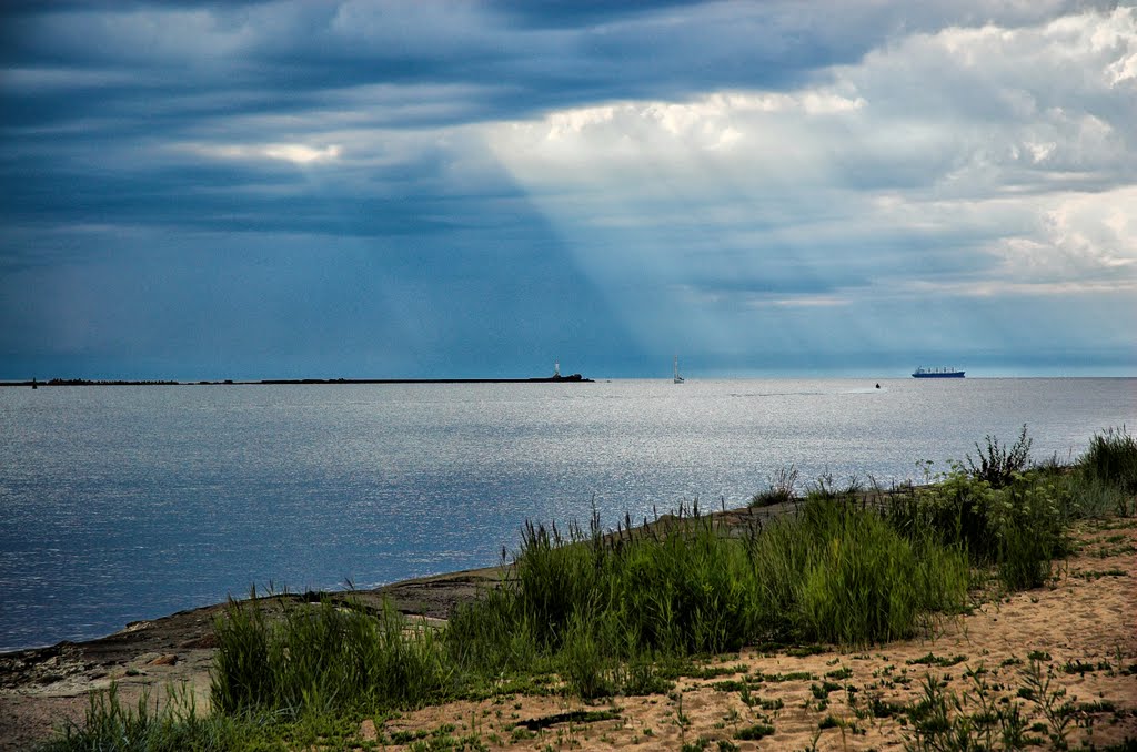 Daugavas`s mouth by Gonzo Fossa