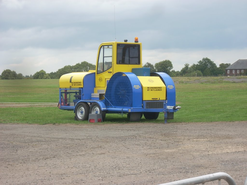 Glider tug at Kenley. by Tony Stafford