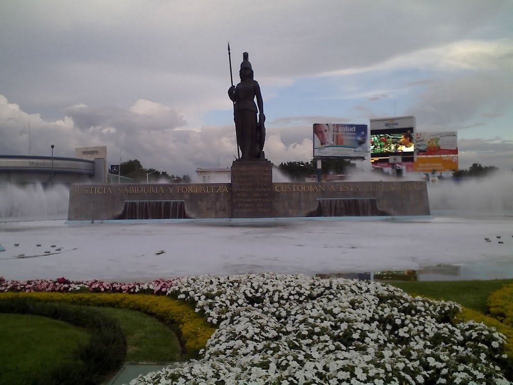 La Minerva Fountain by Luis Carlos Flores-Q…