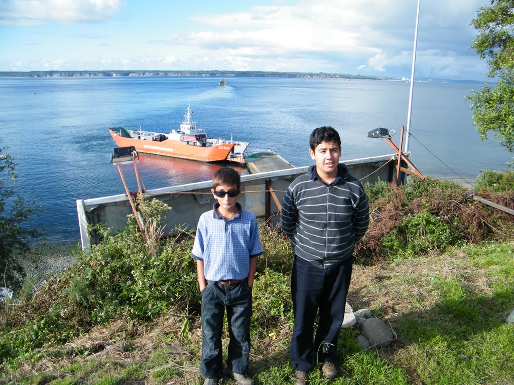 Mis dos amores en chiloe by lery2010