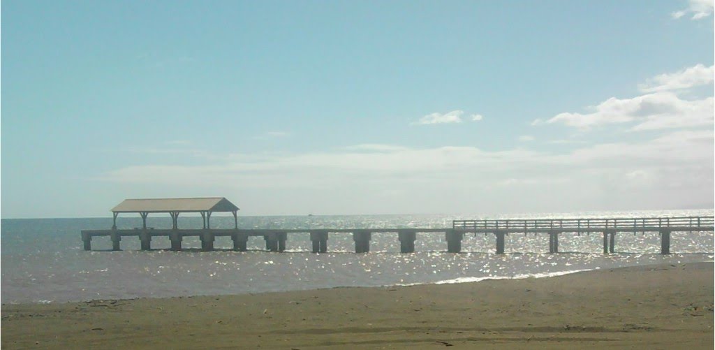 Waimea Pier by islandblueser