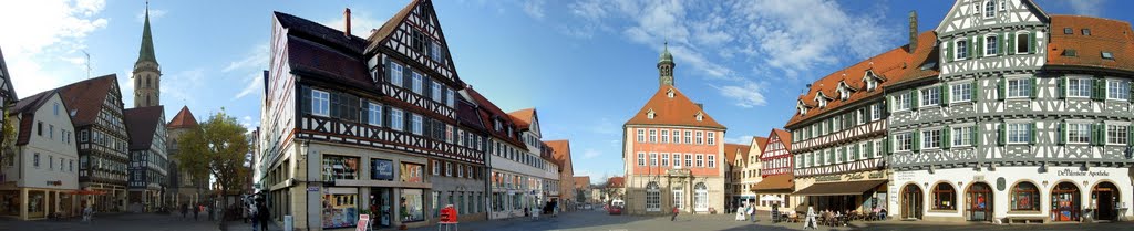 Marktplatz Schorndorf by Klaus Weinland