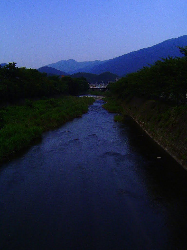 朝の高野川 by pei