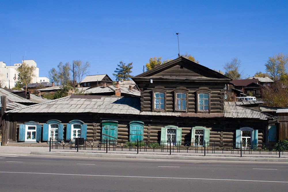 Oktyabrskiy okrug, Irkutsk, Irkutskaya oblast', Russia by Sergey Bogdanov (ret…