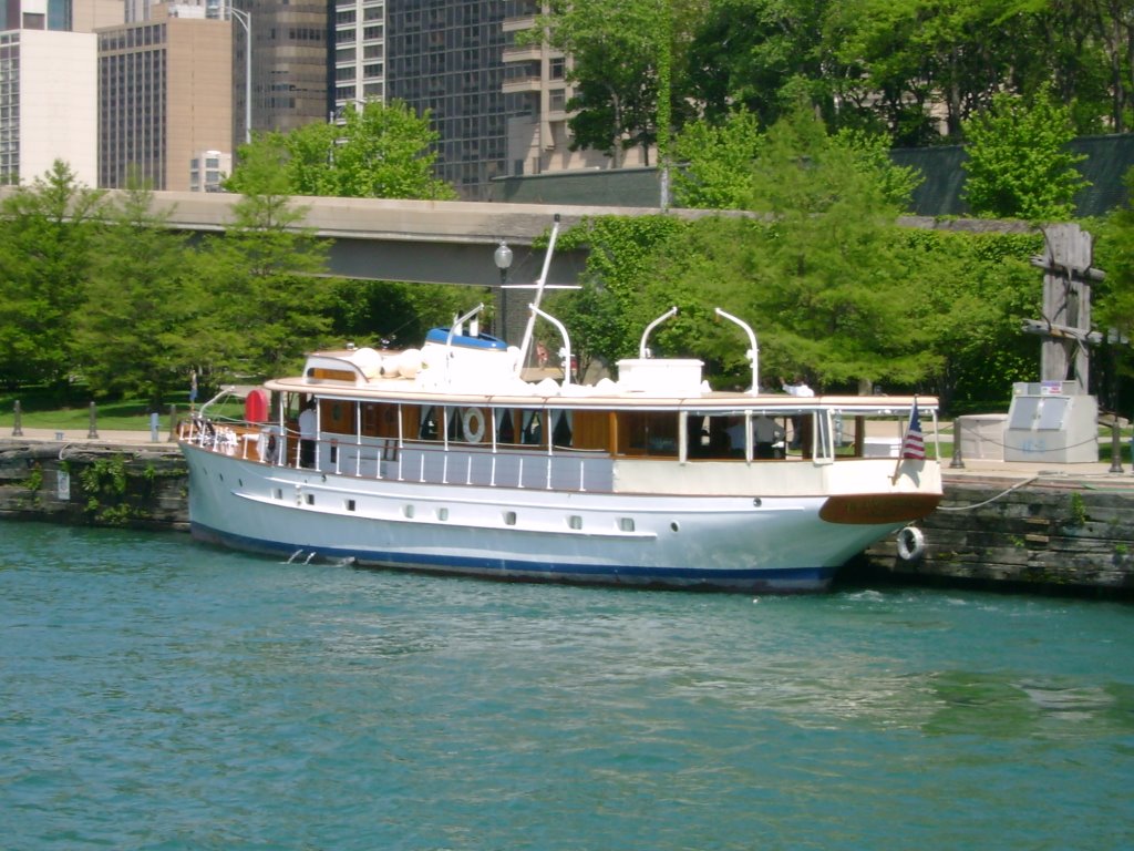 Presidential Yacht- Navy Pier by PAUL HAZE