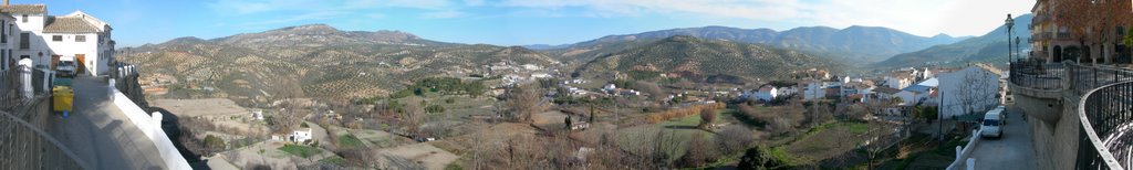 Panoramica de Priego, Plaza Puerta del Sol by Jose Mariscal (Hijo)