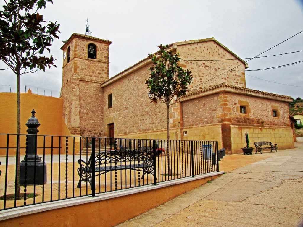 Iglesia de Hormilla. La Rioja. by Valentín Enrique