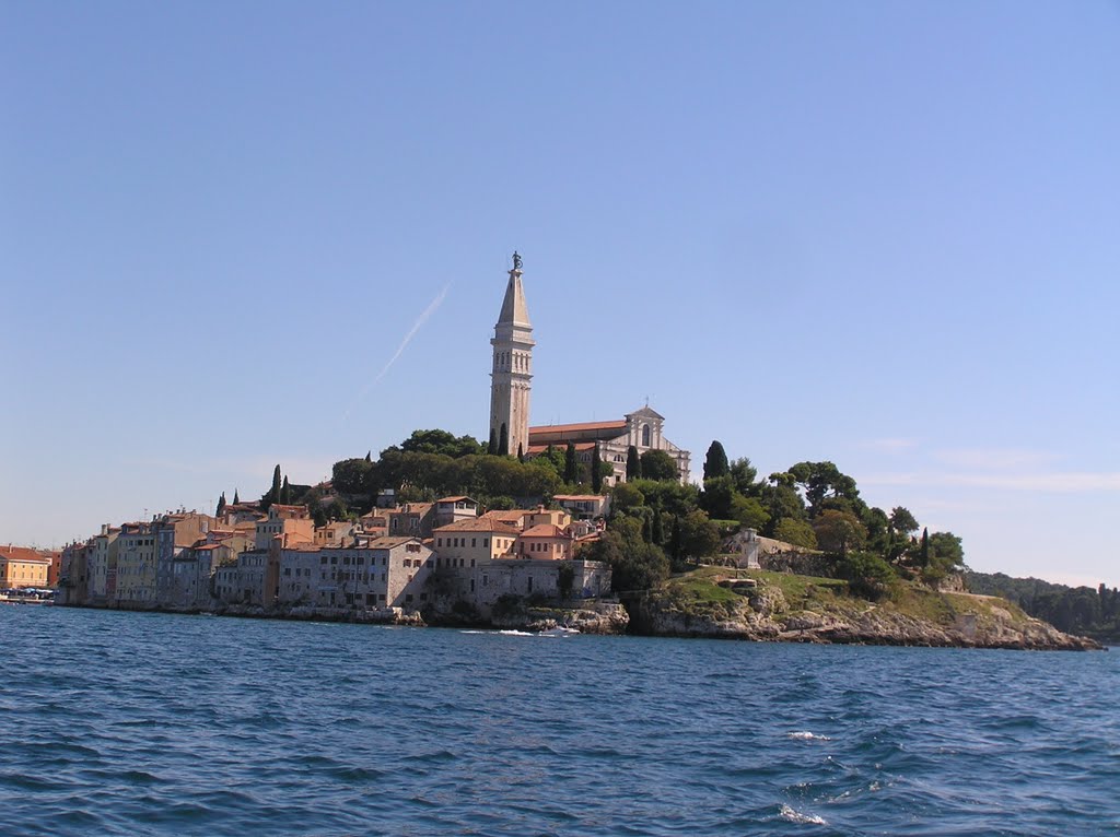 Rovinj old town by gerth