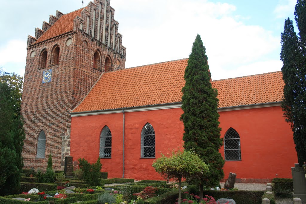 Herstedøster kirke by Preben F Nielsen