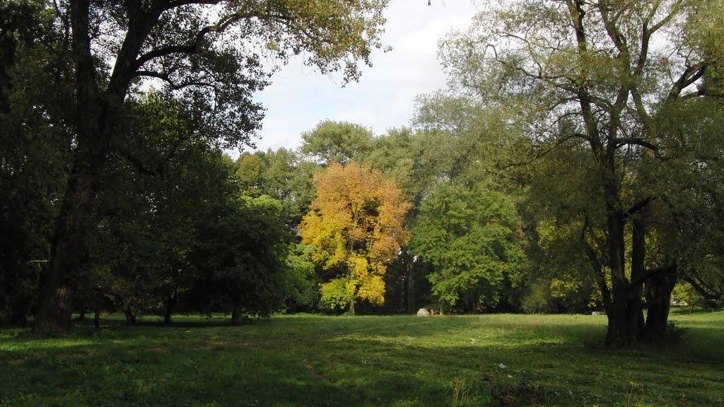 Paradies versinkt im Farbenmeer by Maria Z