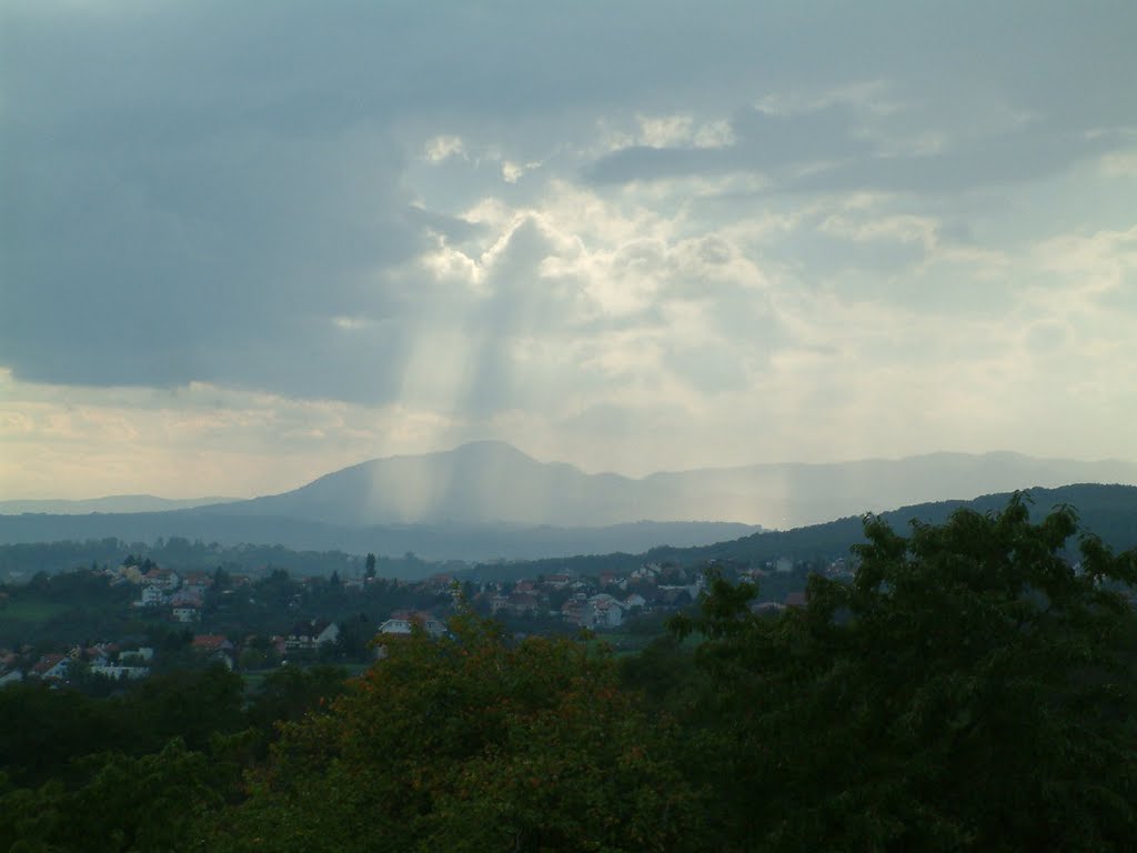 The hills above Samobor by Gábor Ligeti