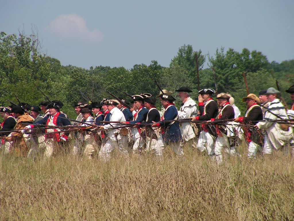 Fort Frederick, MD - Colonial battle Re-enactment by Flagship Kayaks USA