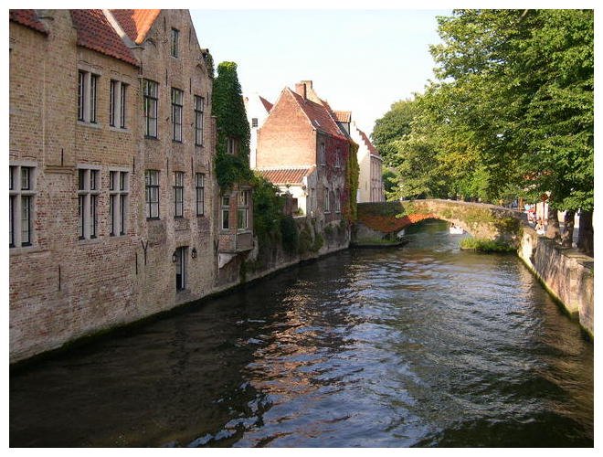 A canal in Brugge by nando.cozzi