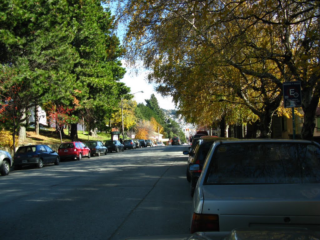 Moreno Street in autumn by GERMAN BERIZZO