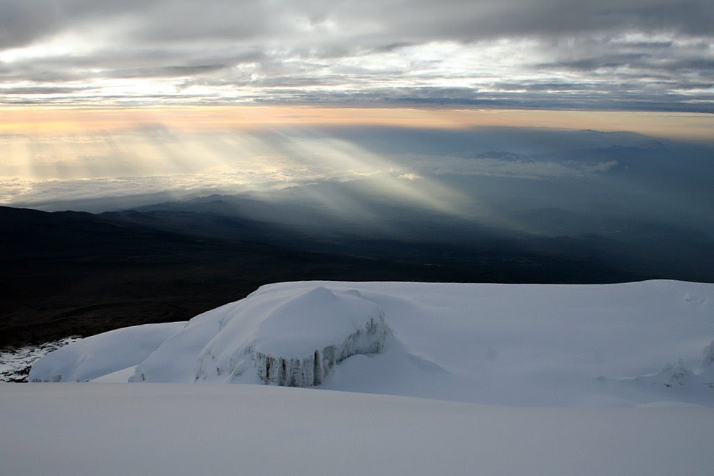 View from Uruhu Peak, Kilimanjaro by Dmitry Karataev