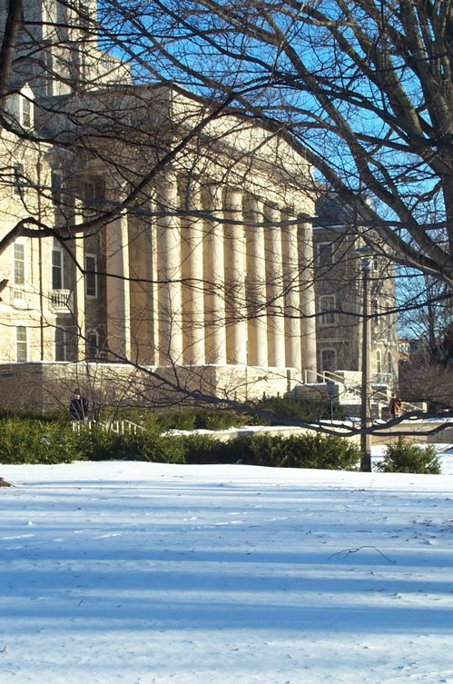 Old Main Winter by Rich Karten