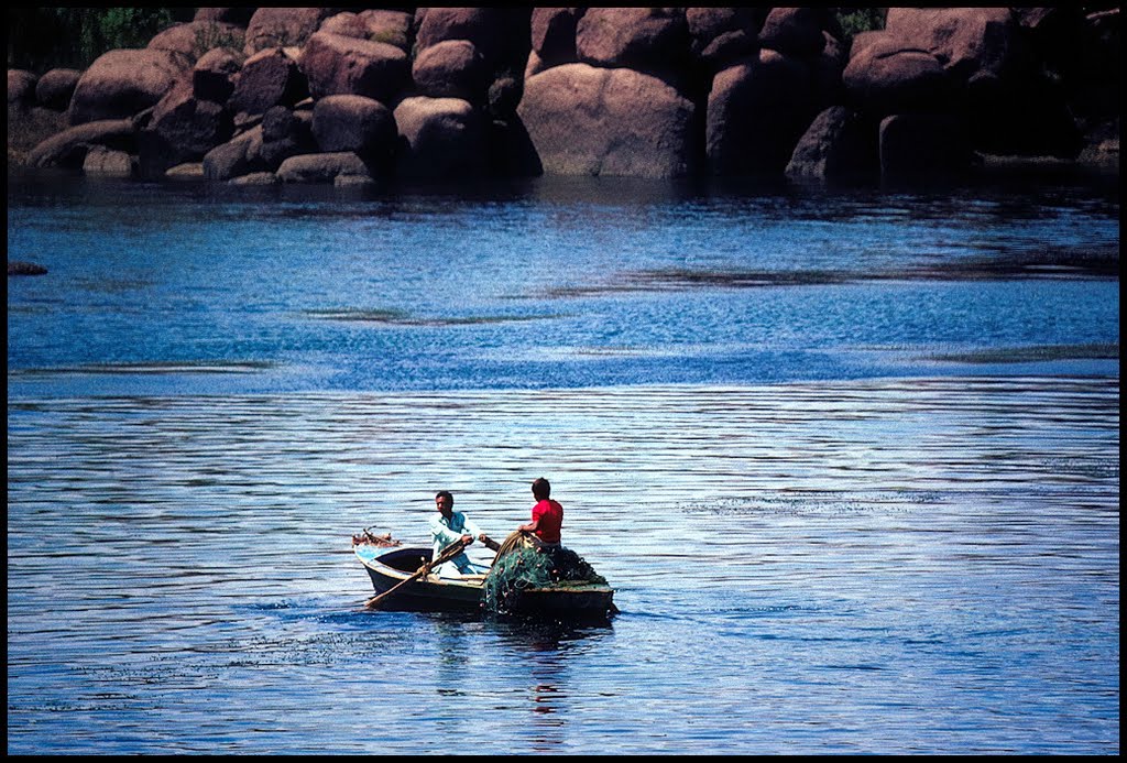 A la pêche by Jean-Pierre Roche