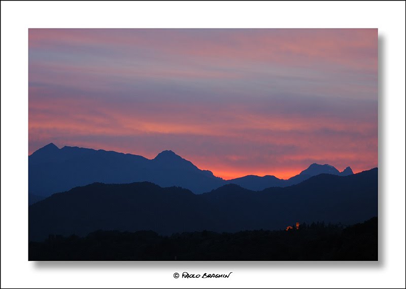 Eremo di Lanzo at sunset! by www.paolobraghin.com