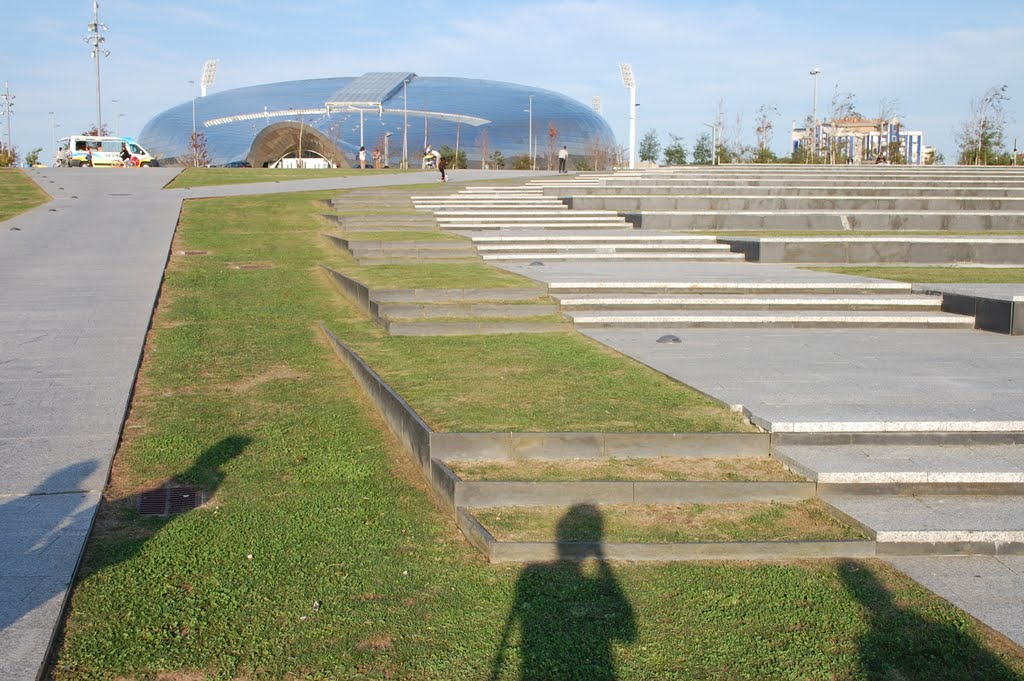 Palacio de Deportes y Parque de Las Llamas by Juanma83