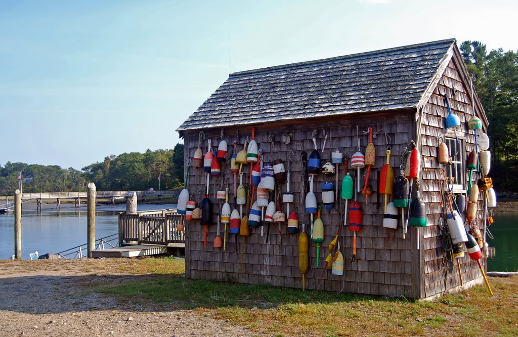 Buoy house by Robert Pelkie