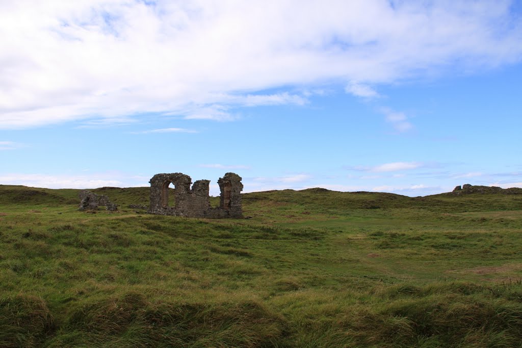 St Dwynwen's Church, Ynys Llanddwyn, Anglesey, Wales by Graham Turnbull