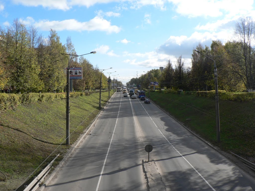 Cheboksary, view of the prospect Ivana Yakovleva by sakuram