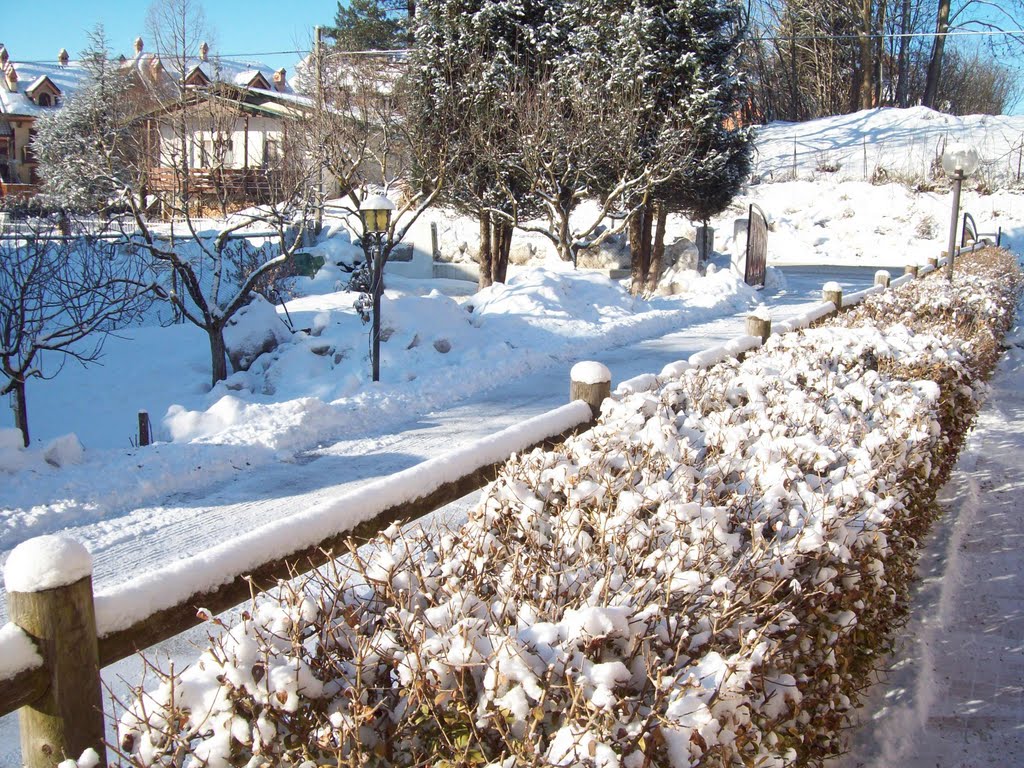 Nevicata a canove by mario otello