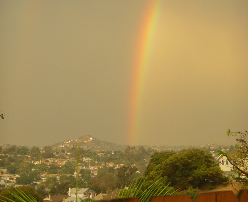 Rainbow at Mt Helix by fpr