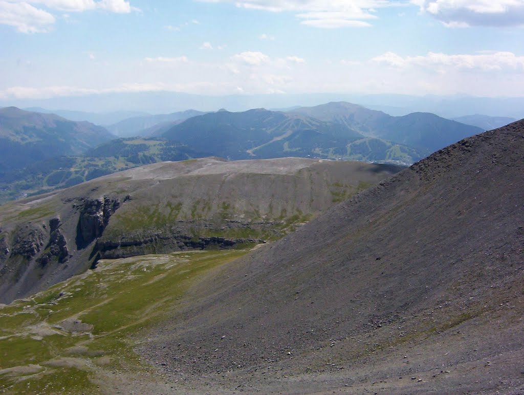 BEUIL : PANORAMIQUE DEPUIS LE SOMMET DU MONT MOUNIER Alt. 2817 m by CHPOLONAIS