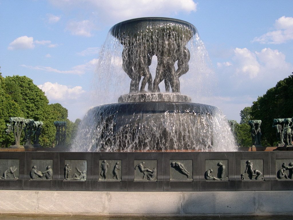 Oslo. Vigeland Sculpture Park by Alexander Khmelkov