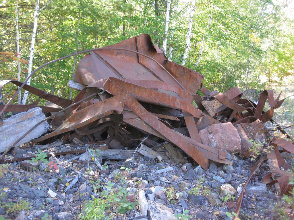 Pile of Mine Metal in Point Mills by FearTheNoFear