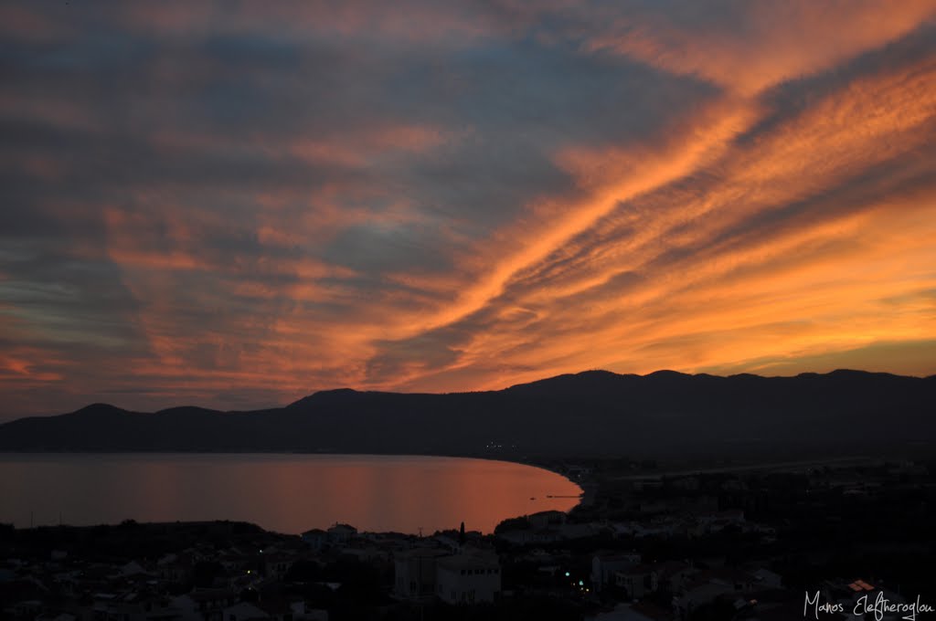 October 1st Sunset by Manos Eleftheroglou