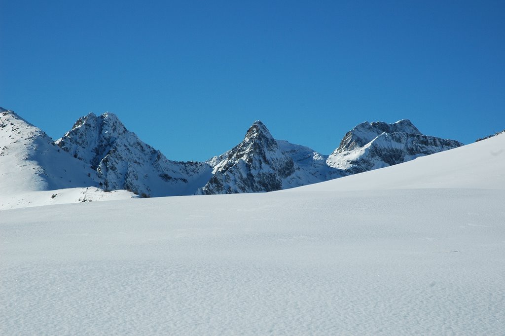 Chamineyes, Lusière e Clapier dalle pendici del Mont Paracouerte by Luca Rosso