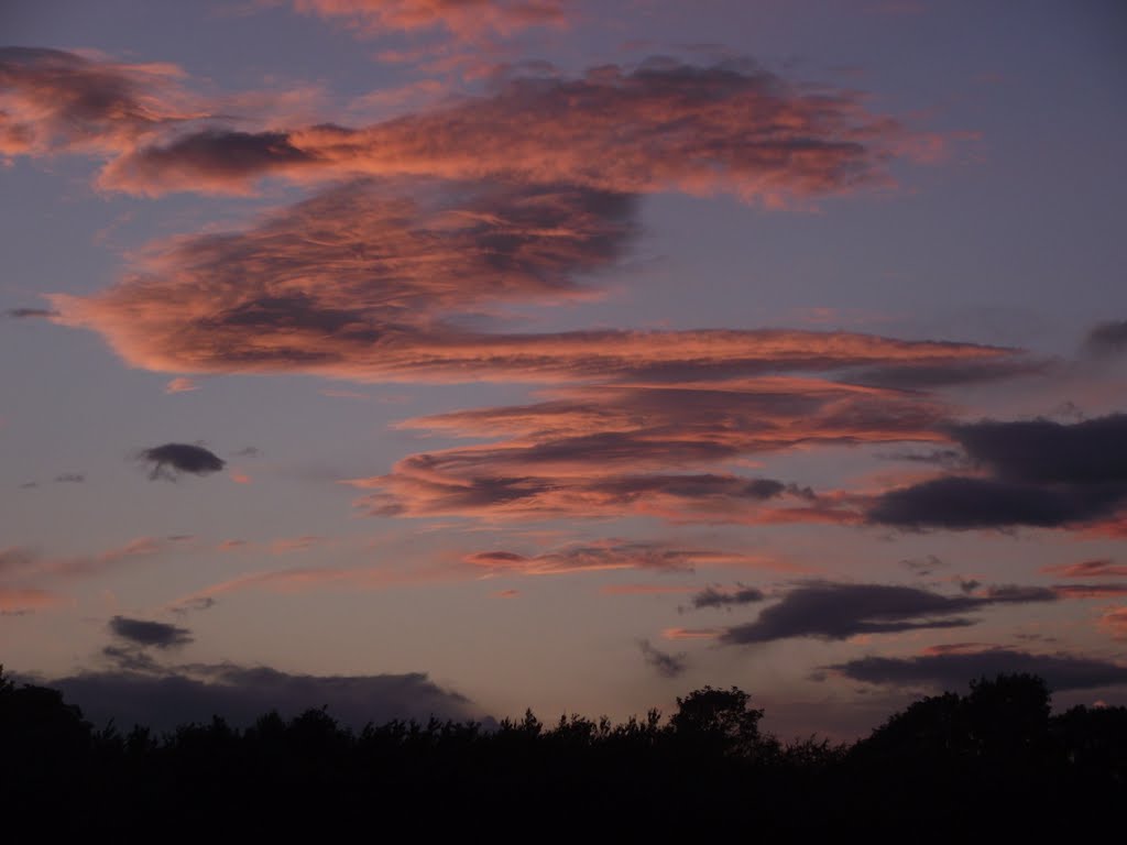 Sunset near tadcaster by darmit11