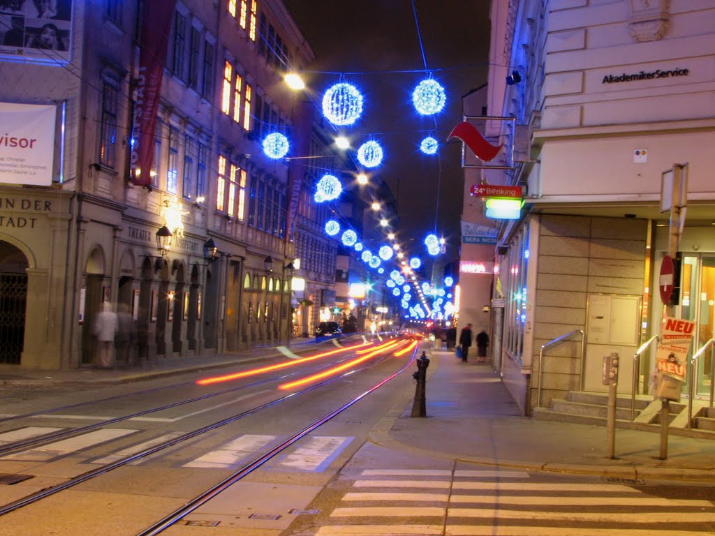 Adventbeleuchtung Josef-Städterstraße by Krcal Helmut