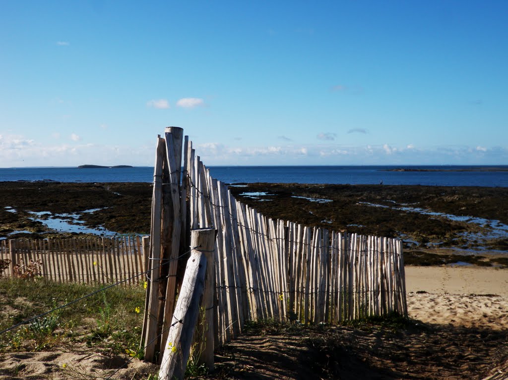 "Arrivée sur la plage Locmariaquer" by rem71